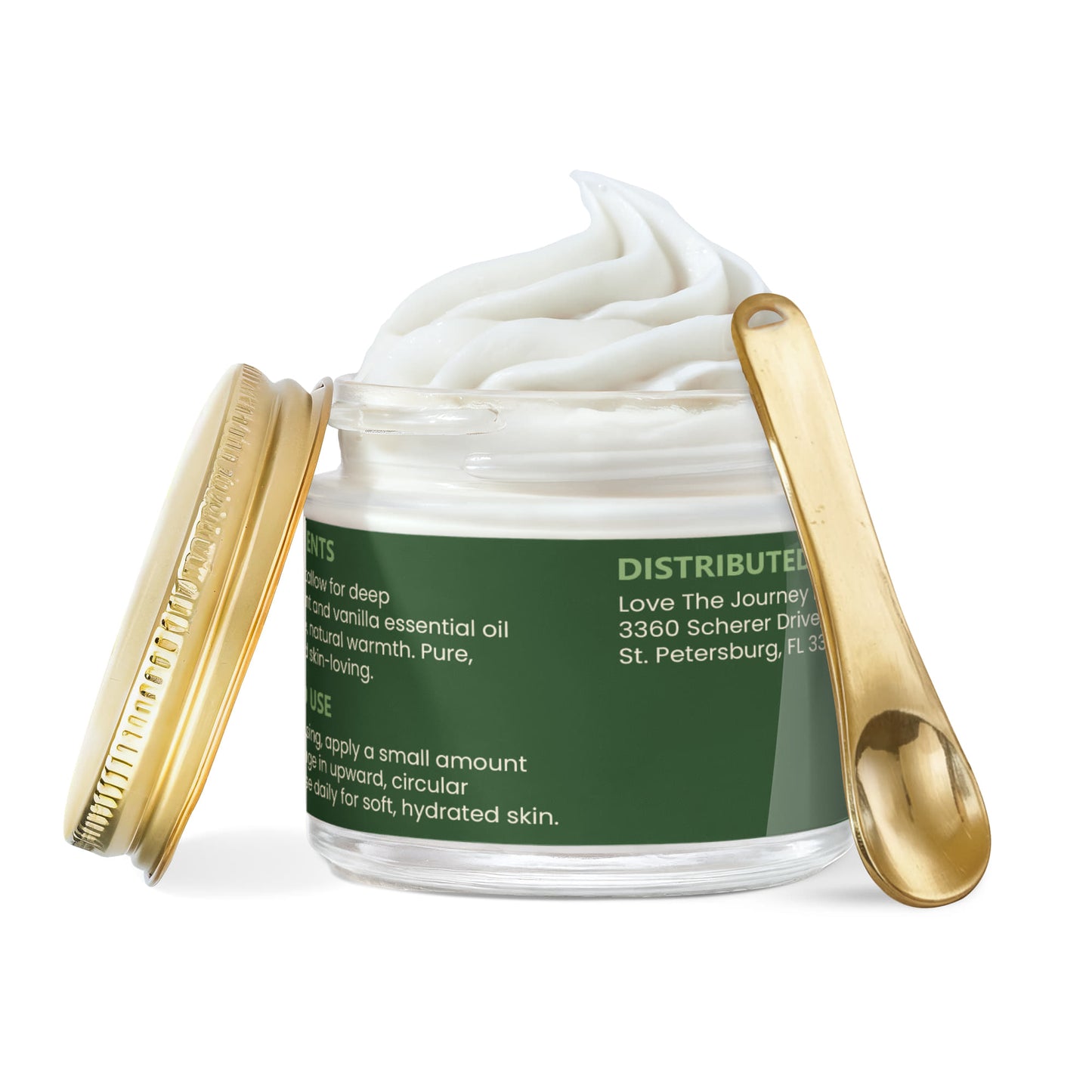 Whipped Grass-Fed Tallow Balm with Vanilla Bean